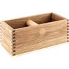 Hanseküche Contenitore in legno - contenitore sostenibile per portafiltro e fondi da caffè, perfetto accessorio per caffè barista, Knock Box per un facile sblocco, facile da pulire, fondi di caffè
