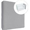 Baby Comfort Lenzuolo con angoli elasticizzati in jersey 100% cotone per materasso da 140 x 70 cm (grigio)