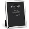 Edzard portafoto Bergamo, argento pregiato placcato e antiossidante, per foto 13x18 cm,