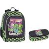 Franco Cosimo Panini MINECRAFT MOVIE - Zaino Trolley e Astuccio Scuola Ufficiali Minecraft Movie, Ideali per la Scuola