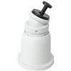 La Ventilazione ESB3B Kit 4 supporti regolabili con ralla a pavimento per unità esterne. Colore bianco