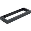 Alise Barra portasciugamani da bagno da 20,3 cm, montaggio a parete con viti o super colla, GJF020-B SUS304 in acciaio inox nero opaco