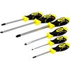 Rolson 28573-Set di cacciaviti, 6 pezzi