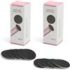 KQDRAVINE 120 Lime Per Piedi Elettrica, Strumenti per la Rimozione dei Calli, Dischi Abrasivi Piedi con Grana 80 100, Ricariche Carta Vetrata Piedi, set per Pedicure per uso Domestico, Salone