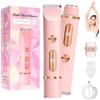 RoserRose Rasoi intimi per donne, Rasoi a doppia testa 2-in-1 per donne, Trimmer per bikini per zona intima con impermeabilità IPX7, Display LCD - Caricamento Type-C