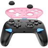 Generico Guscio per controller gamepad Guscio di ricambio per controller Custodia con copertura per pulsante Thumpstick controller per Switch 2 Pro (Rosa traslucido)