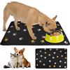 Zyren SottoCiotola Gatto in Terra Diatomacea 40×60 cm, Super Assorbente Tappetino Ciotole Gatto, Tappeto Cibo Gatto Grande, Tappeto Ciotole Cane Facile da Pulire, Tappetino Ciotola Cane Assorbente