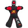 JR Active Manichino da pratica MMA attivo (posizione seduta) per boxe, combattimento, lancio, grappling, karate, jiu-jitsu, allenamento di wrestling - NON RIEMPITO (59, Tela blu)