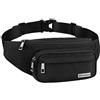 MYCARBON Marsupio Uomo Donna Grande Traspirante Marsupio Portafoglio per Viaggio Escursione Lavoro Campeggio