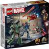 Lego Super Heroes Marvel 76320 Iron Man e War Machine contro i droni di Hammer
