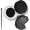 Larfraecy Nero Waterproof Lunga Durata Gel Eyeliner in gel con 1 pennelli,Formula in gel per colori per sopracciglia a lunga durata,Eyeliner Eyeliner in gel impermeabile Occhio a prova di sbavature Gel (#1)