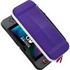 ProCase Borsa per Console Nintendo Switch 2 2025 Custodia Leggera, Borsa da Viaggio con 12 Slot per Schede di Gioco, Custodia Protettiva per Console e Accessori -Viola