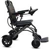 ZHaelyx Sedia a rotelle elettrica pieghevole leggera in fibra di carbonio, pesa solo 13 kg, dimensioni da viaggio, approvata dalle compagnie aeree, doppio sistema frenante, sedia a rotelle motorizzata