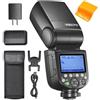 Godox V860III-S Sincronizzazione TTL ad alta velocità GN60 1/8000 Speedlight Batteria agli ioni di litio 2600mAh Flash Speedlite compatibile con fotocamera Sony