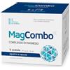 MAGCOMBOK MagCombo, puro magnesio concentrato, in soluzione oleosa (speciale) per il massimo assorbimento, arricchito con vitamine B2, B6, B12 e C, 1 capsula al giorno (60 capsule)