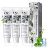 Puasok 3 Pezzi Idrossiapatite Dentifricio, Senza Fluoro, Sbiancante Naturale per Denti Sensibili, Protezione dello Smalto, Gusto Menta Fresca, 120g per Tubo