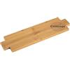 FLORINA Tagliere Aperitivo in Legno di Bambù (40 x 30 cm) I Tagliere Particolare con Manico TASTY I Tagliere Rettangolare, Vassoio per Servire, Tagliere per Formaggi, Tagliere per Colazione