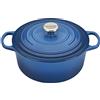 Le Creuset Casseruola Evolution in Ghisa con Coperchio, 26 cm, Alluminio, Blu Marsiglia