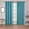 Exclusive Home Sateen GT Coppia di Tende oscuranti in Twill, con Occhielli, Tessuto, Foglia di t, W 52 x L 84 (1 Panels), 2 unità