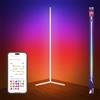 OSRAM Lampada da terra LED Matter over Wifi Floor Corner 1400 mm, 14 W, RGBW, 2700-6500 K, WiFi, telecomando, bianco, luce ambientale