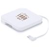 1 Power bank 1200 mAh con cavo USB-C integrato | Personalizzato
