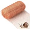 LUMOOM 6m Barriera Anti Lumaca in Rame, Nastro di Rame Contro Le Lumache, Doppio Strato Repellente, Rete di Rame Tagliabile per Tenere Lontane Lumache, Topi da Giardino, Uccelli E Insetti