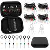 poraceous 36 Pezzi Strumenti di Rimozione Terminale, Strumento per Rimuovere i Connettori dei Cavi, Auto Cablaggi Elettrici Crimpare Connettore Pin Estrattore Kit, per Connettori Auto