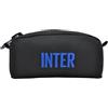 Inter Pochette in Canvas grande con zip grande e logo INTER. Prodotto Ufficiale INTER 153430