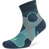 Balega Support Quarter Calze Sportive, Supporto Compressivo Per Arco E Caviglia, Costruzione Sinistra/Destra, Ideali Per Corsa A Lunga Distanza, Imbottitura Media,Large (EU 43-45.5),Grigio/Nero