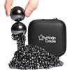 myHodo Crack Magnets Bundle | 2x Sfere Magnetiche (33 mm) & 550+ Pietre Magnetiche (~6 mm) | Set Magnetico Tattile per ASMR, Relax & Creatività | Regalo Antistress | Concentrazione & Calma