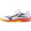 Mizuno Scarpe indoor da uomo Mizuno Thunder Blade Z White/Fiery Coral 2/Citrus EUR 41