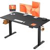 ErGear Scrivania Regolabile in Altezza, Scrivania Ufficio 120 x 60 cm con Pannello Intelligente a 4 Memorie & Piano Assemblato