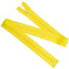 Aerzetix - Set di 5 Cerniere Lampo a Spirale N°5 70cm separabili con cursore - in Metallo Nylon Poliestere - Colore Giallo - per Cucito Artigianato creazioni Tessili