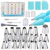 Nifogo Beccucci sac a Poche 37 PCS, Kit Pasticceria, Sacapoche, Kit per Torte, Bocchette Decorative, Decorazione Torta Set