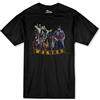 Terence Hill Bud Spencer T-Shirt - Wanted - Quattro Pugni per una Halleluja (nero) - Renato Casaro Edition, Nero , 5XL