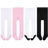 GENTABY - Collant per neonati e bambini dai 18 ai 24 mesi, unisex, color nero, bianco, rosa, grigio, 4 pezzi, Nero/Bianco, 9-18 mesi
