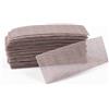 UPWOOD 50 dischi abrasivi a rete abrasiva, grana 80, 120, 180, 320, 400, assortiti, 70 x 198 mm, con gancio e anello, carta vetrata