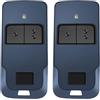 Wvoillty Telecomando per cancello Compatibile con BFT Mitto Cool C2. 2 pezzi Telecomando per cancello BFT a due canali, sostituisce il telecomando BFT Mitto RCB02, telecomando per porte da garage