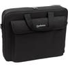 Manhattan 15.4 Notebook Briefcase Black London, Polyester, 438889 (London, Polyester Fits widescreeens up to 15.6)