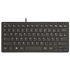 MediaRange MROS112 Tastiera Qwertz nera con cavo