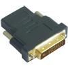 watiowave Adattatore DVI 24+1 a HDMI, compatibile con audio e video, ideale per collegare dispositivi con display digitali.