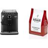 Gaggia RI8749/01 Naviglio Milk, Caffè in Grani, 15 bar, 1850W, Nero, 100% Made in Italy + Gaggia Miscela Espresso Intenso in Grani - 500 gr