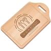 Maverton Tagliere di legno incisione personalizzata - Battilardo classico con manico - tagliere legno formaggi - Gadget cucina per coppia - Taglieri rettangolari 38 x 23 cm - Piatto grande