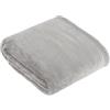 furn. Coperta in pile Harrow - Coperta in flanella leggera morbida e setosa per letto o divano (Grigio - 140x180cm)