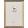 Lawrence Frames - Cornice portafoto in metallo, oro, 15 x 18 cm