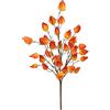 Flair Flower Physalis Busch artificiale, 52 cm, lanterna autunnale, fiore di fiore, decorazione autunnale, fiore artificiale, fiore di seta, per vaso di Halloween, ramo decorativo per ghirlande, ghirlande