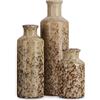 QIANLING Set Di 3 Vasi in Ceramica, Decorazioni Per La Casa Moderne, Vasi in Ceramica Craquelé Vintage Per Decorazioni Rustiche, Soggiorno, Tavolo Da Pranzo, Ingresso, Centrotavola