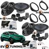 Audison Evotuning Kit 8 Casse Altoparlanti Audison APK 165 Anteriori e Posteriori per Alfa Stelvio