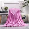 ENEN Coperta Morbida Plaid in Pile di Flanella, Multifunzionale Coperta Fluffy Comfort Copridivano di Microfibra Tutte Le Stagioni per Letto Matrimoniale e Divano (120x200cm,Rosa)