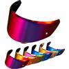 PSLER Visiera Casco per AGV New K3 (E2206),Solo per casco K3 taglia S/M/L - Visiera Colorata Accessori per Casco da Moto Ricambio(Rosso Viola Intenso)